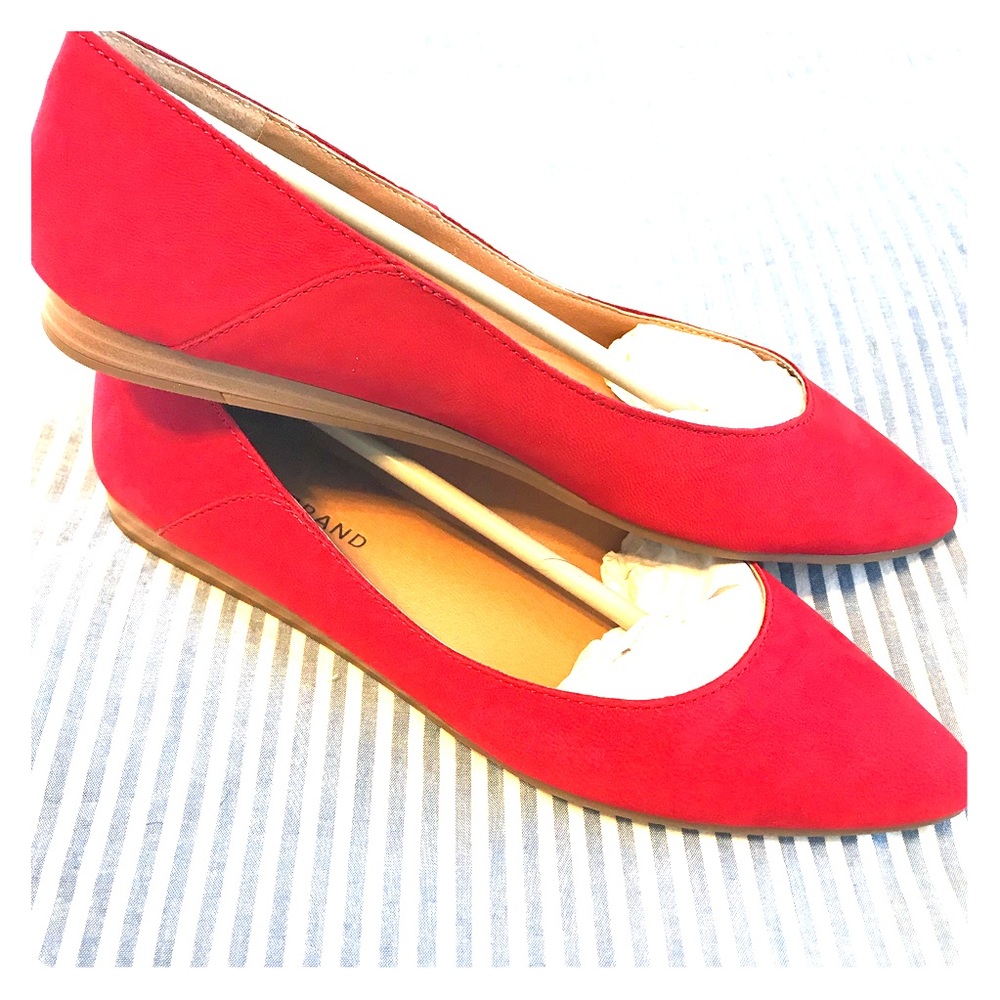 Bylando Nubuck Deconstructed Ballet Flat